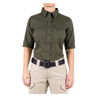 Women's First Tactical V2 Tactical Short Sleeve Shirt OD Green