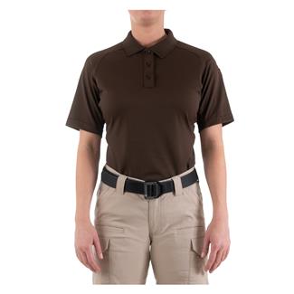 Women's First Tactical Performance Polo Kodiak Brown