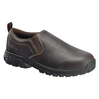 Men's Avenger Flight Slip-On Alloy Toe Brown