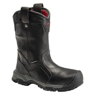 Men's Avenger Ripsaw Wellington Alloy Toe Waterproof Boots Black