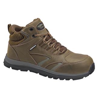 Men's Avenger Thresher Mid Alloy Toe Waterproof Boots Brown