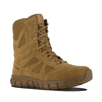 Women's Reebok 8" Sublite Cushion Tactical Boots Coyote Brown