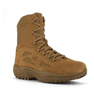 Women's Reebok 8" Rapid Response RB Stealth Boots Coyote Brown