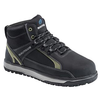 Men's Nautilus Urban Mid Met Alloy Toe Boots Black / Olive