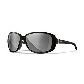 Wiley X Affinity Gloss Black (frame) - Gray Silver Flash (lens)