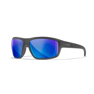 Wiley X Contend Matte Graphite (frame) - Captivate Polarized Blue Mirror (lens)