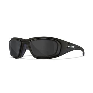 Wiley X Boss Matte Black (frame) - Rx Rim & Gray (lens)