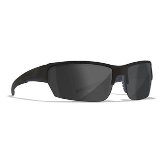 Wiley X Saint (Alternative Fit) Matte Black (frame) - Captivate Black Ops / Captivate Polarized Gray (lens)