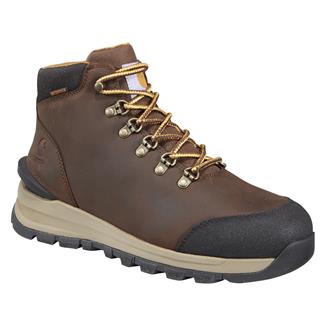 Men's Carhartt 5" Gilmore Hiker Waterproof Boots Dark Brown