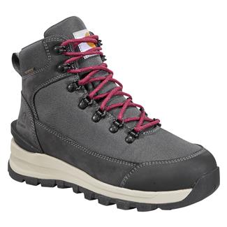 Women's Carhartt 6" Gilmore Waterproof Boots Dark Gray