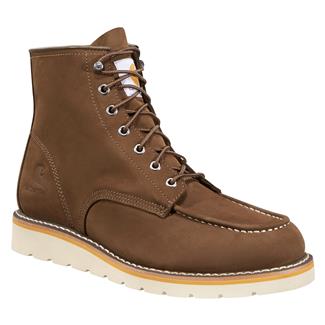 Men's Carhartt 6" Moc Wedge Boots Dark Brown