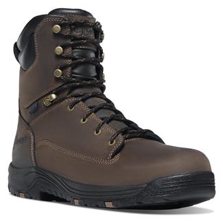 Men's Danner 8" Caliper Waterproof Boots Brown