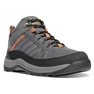 Men's Danner 4.5" Riverside Waterproof Boots Gray Orange