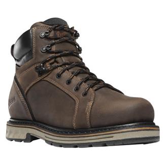 Men's Danner 6" Steel Yard Waterproof Boots Brown