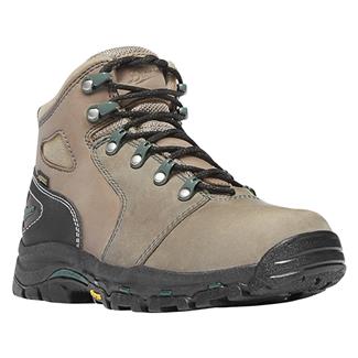 Women's Danner 4" Vicious GTX Composite Toe Waterproof Boots Brown / Green