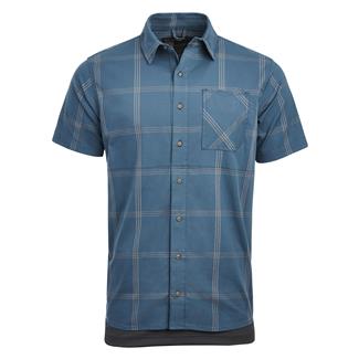 Men's Vertx Guardian Stretch Shirt Deep Sea Plaid