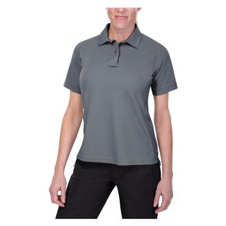 Women's Vertx Coldblack Short Sleeve Polo Light Gray