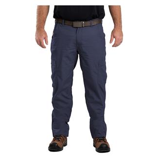 Men's Berne Workwear Flame Resistant Ripstop Cargo Pants Navy