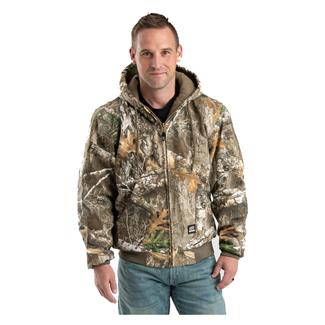 Men's Berne Workwear Original Hooded Jacket Realtree Edge