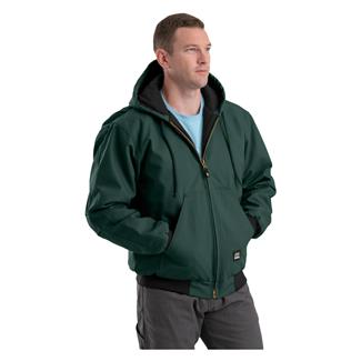 Men's Berne Workwear Original Hooded Jacket Green