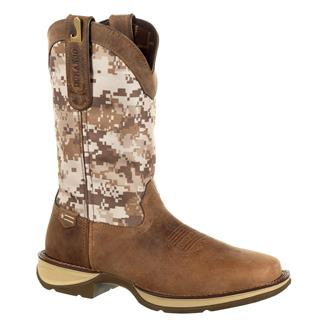 Men's Durango Rebel DDB0166 Pull-on Western Boots Dusty Brown / Desert Camo