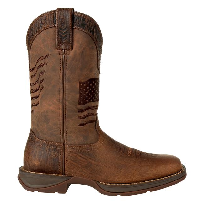 Men s Durango Rebel Distressed Flag Embroidery Western Boots Work Boots Superstore WorkBoots
