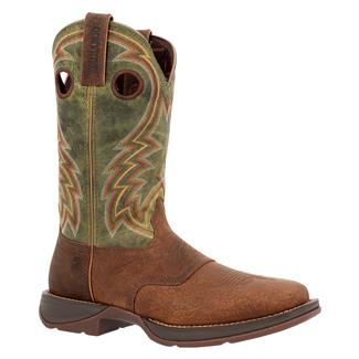 Men's Durango Rebel Western Boots Briar Brown / Vintage Texas Flag