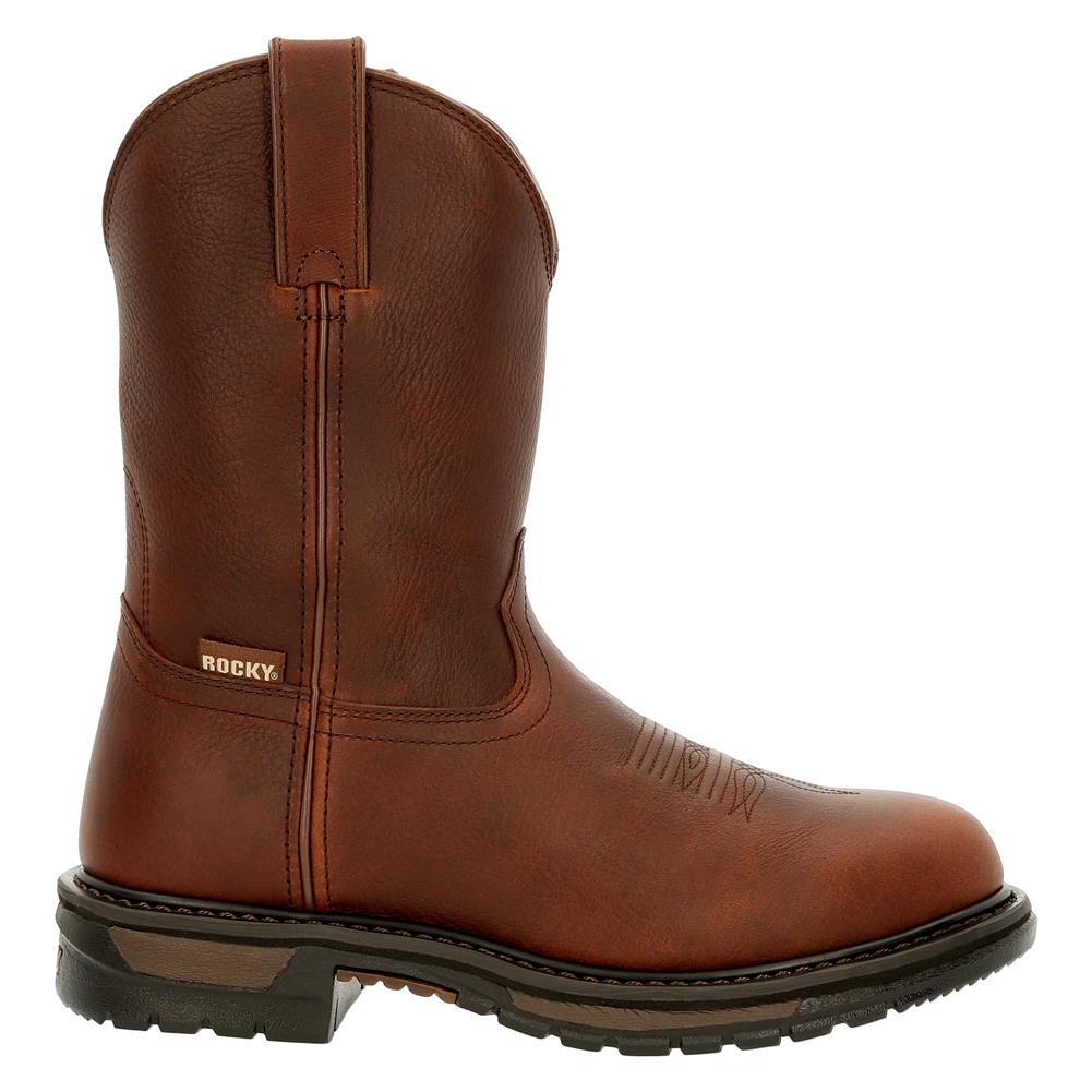 Men s Rocky Original Ride FLX Unlined Western Boots Work Boots Superstore WorkBoots