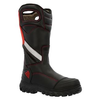 Men's Rocky Code Red Structure NFPA Rated Composite Toe Boots Black