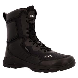 Men's Rocky 8" Tac One Station Waterproof Boots Black