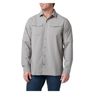 Men's 5.11 Long Sleeve Freedom Flex Shirt Mortar