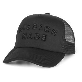 Mission Made Foam Trucker Cap Black / Black