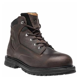 Men's Timberland PRO 6" Magnus Steel Toe Work Boots Brown