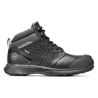 Men's Timberland PRO Reaxion Composite Toe Waterproof Boots Black / Gray