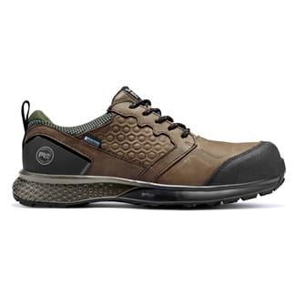 Men's Timberland PRO Reaxion Composite Toe Waterproof Brown / Green