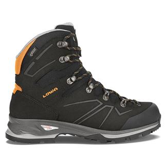 Men's Lowa Baldo GTX Waterproof Boots Black / Orange