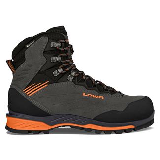 Men's Lowa Cadin II GTX Mid Waterproof Boots Anthracite / Flame