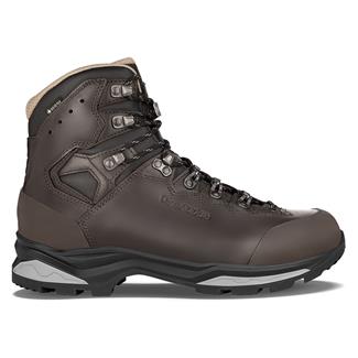 Men's Lowa Camino Evo GTX FG Waterproof Boots Dark Brown