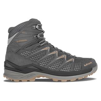 Men's Lowa Innox Pro GTX Mid Waterproof Boots Graphite / Bronze