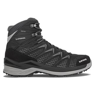 Men's Lowa Innox Pro GTX Mid Waterproof Boots Black / Gray