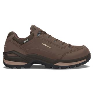 Men's Lowa Renegade GTX Lo Narrow Waterproof Espresso / Beige