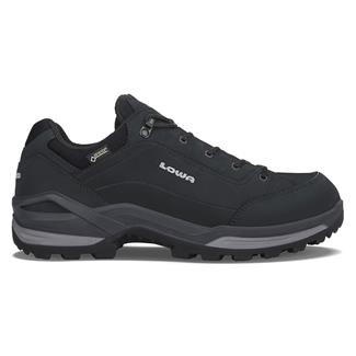 Men's Lowa Renegade GTX Lo Wide Waterproof Black / Graphite