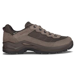 Men's Lowa Taurus Pro GTX Lo Waterproof Stone / Espresso