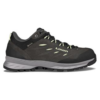 Women's Lowa Delago GTX Lo Waterproof Anthracite / Mint