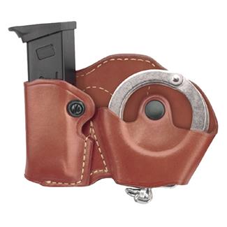 Gould & Goodrich Cuff and Mag Combo Case Chestnut Brown