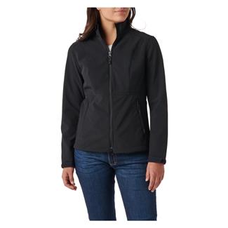Women's 5.11 Leone Softshell Jacket Black