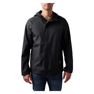 Men's 5.11 Exos Rain Shell Black