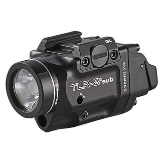 Streamlight TLR-8 Sub Gun Light with Red Laser Black