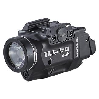 Streamlight TLR-8 Sub Gun Light with Green Laser Black