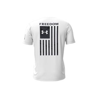 Men's Under Armour Freedom Flag Camo T-Shirt White